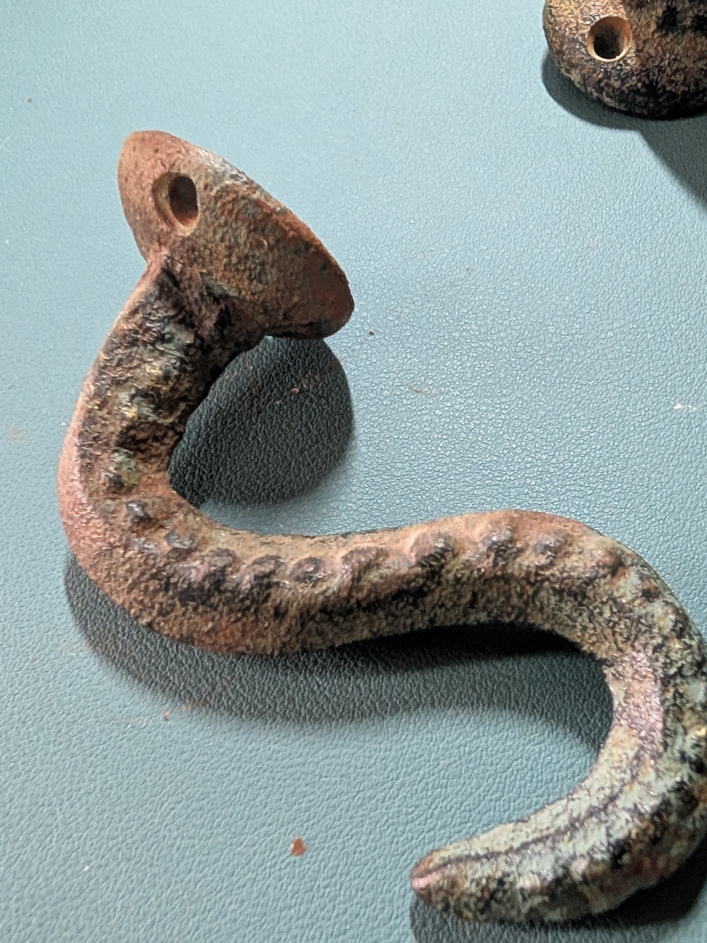 Antique-Style Cast Iron Tentacle Wall Hooks - Patina Brown - Picture 5 of 13